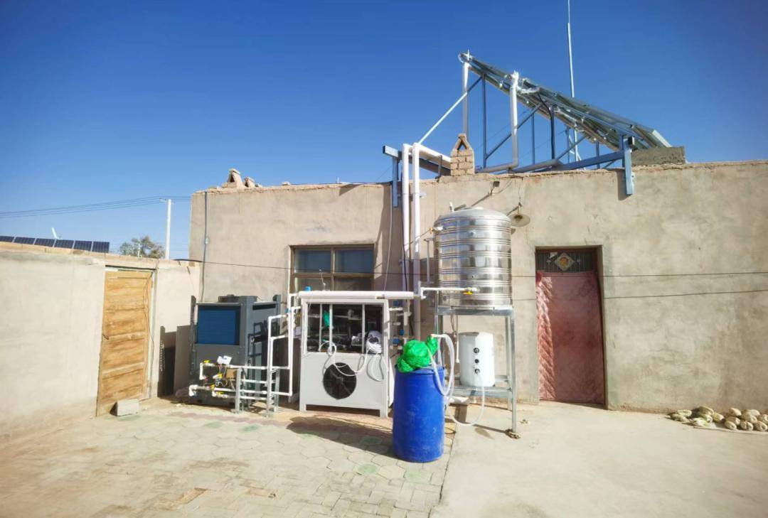 甘肃首个太阳能光伏光热耦合热泵清洁供暖示范项目正式启动运行