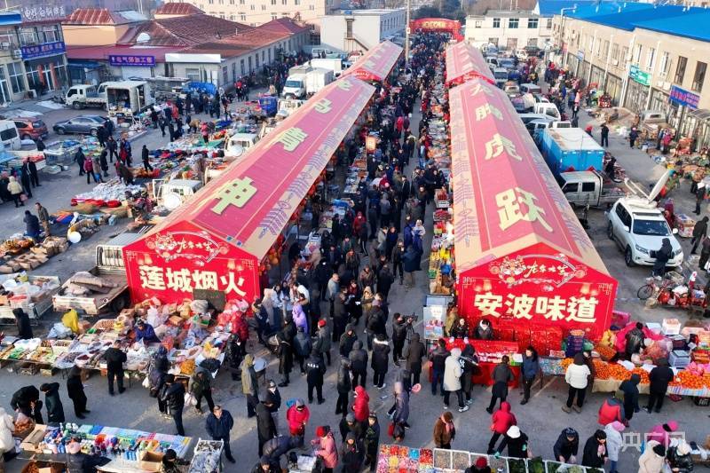 新·年味儿|来安波大集 感受人间烟火气_普兰店_集市_游客