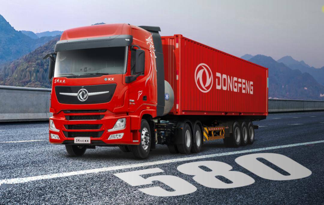 更大马力 高效 舒适,东风天龙王者旗舰燃气车实力创富