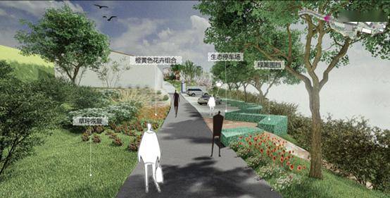 社团实践丨设计·上小河村梅花鹿生态养殖基地入口景观_场地_空间