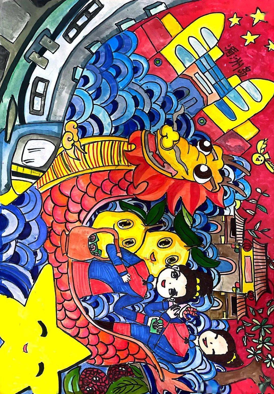 我们的节日·春节 | 荔城区新时代文明实践年画创作主题活动获奖作品