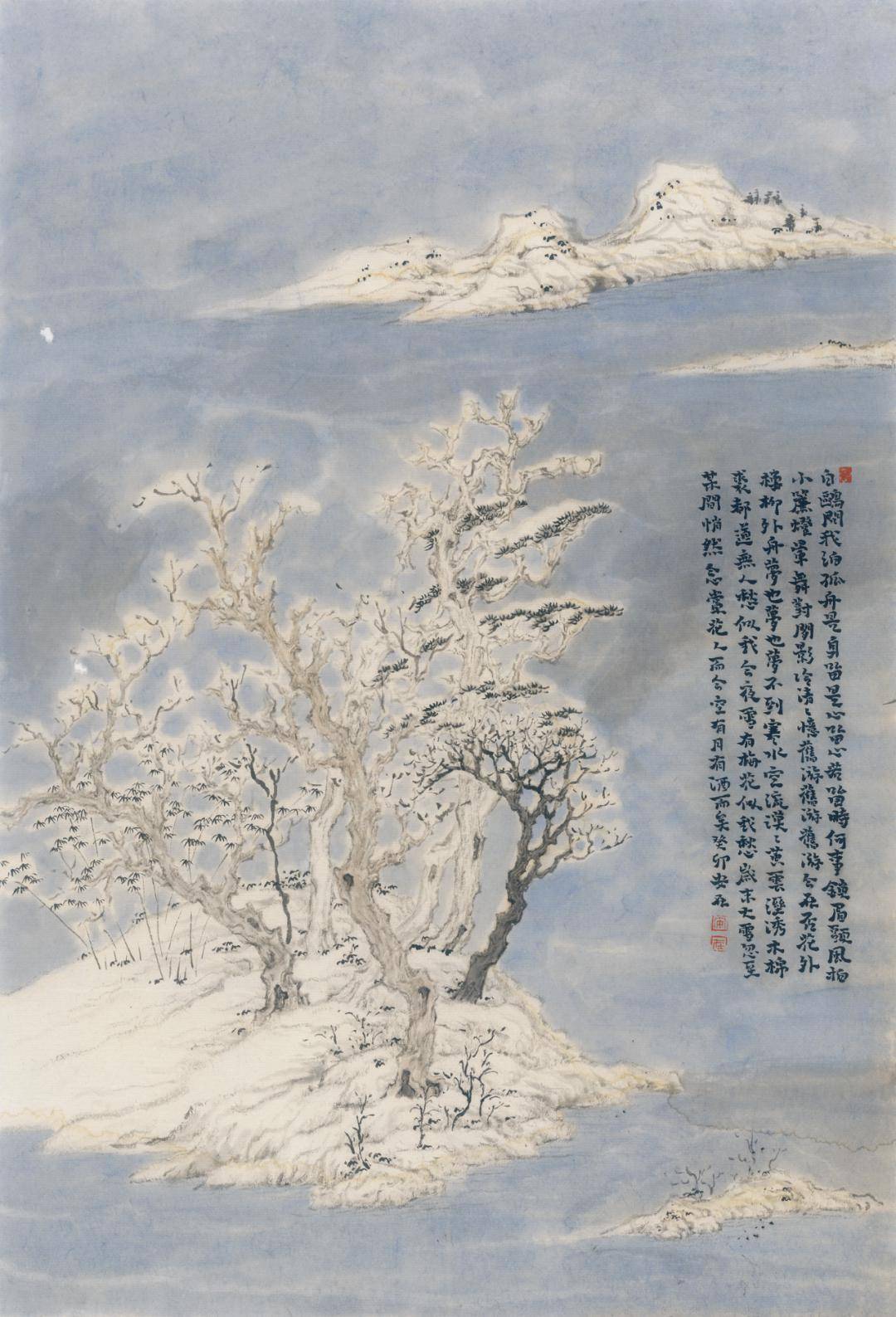 画乡吟赏 | 当代山水画家作品展_cm_浙江省_纸本
