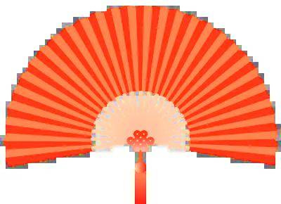 扇面 扇子 400_290