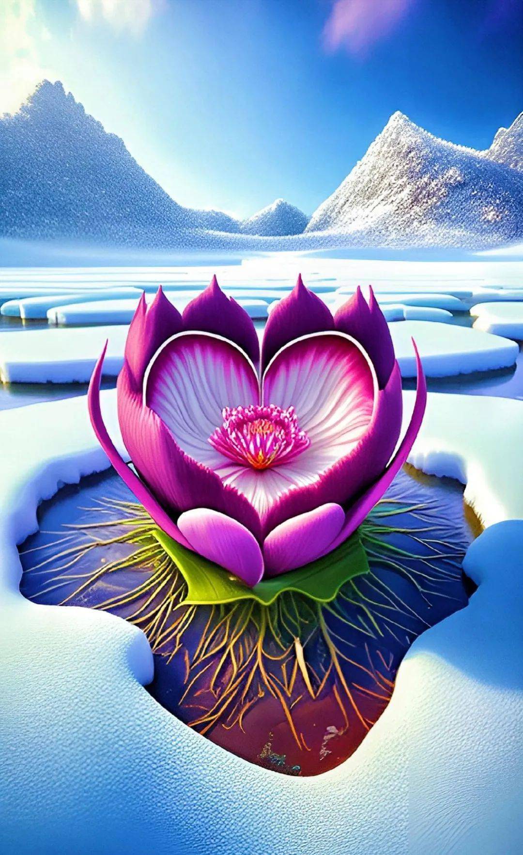 天山雪莲,见者有福!