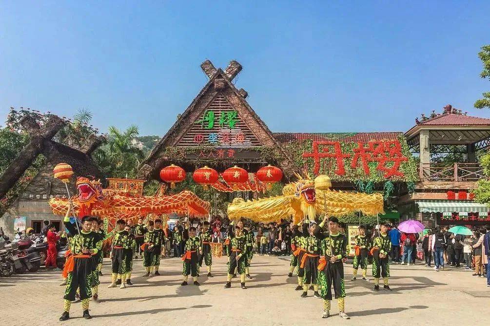 来丹樱生态园,科隆千树园,海润莲花山温泉过大年~_澄海_有线电视_续费