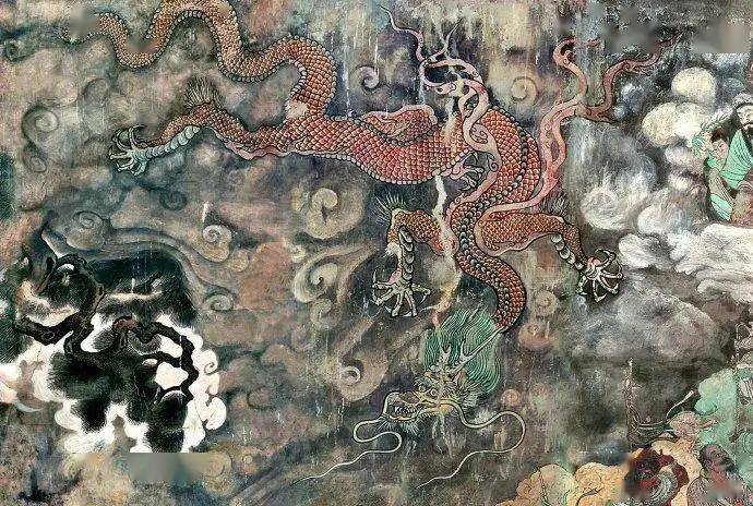 从古至今,名家画龙,大多是"神龙见首不见尾"_龙的传人