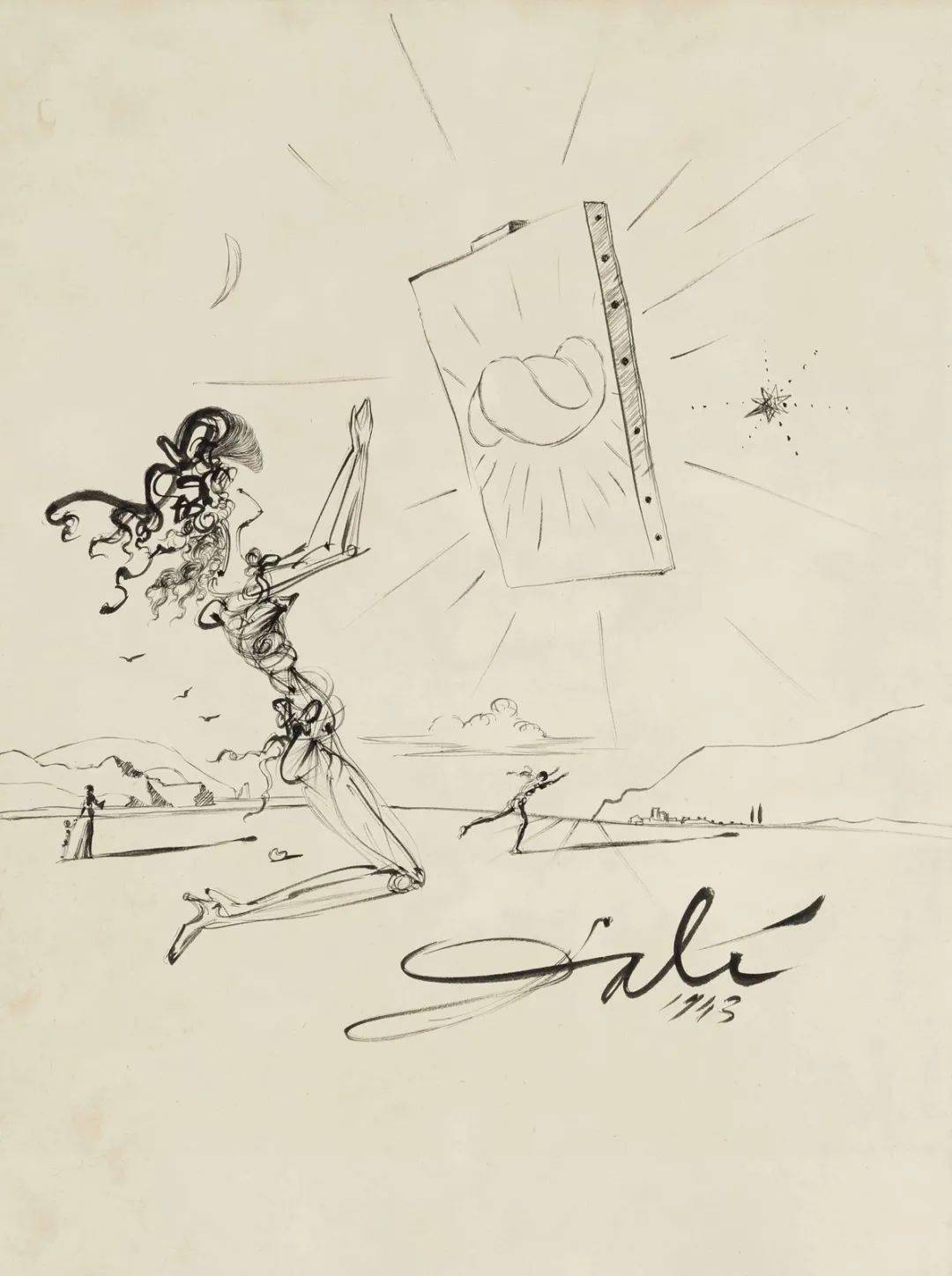 绘画大师,达利的素描_作品_加泰罗尼亚_西班牙