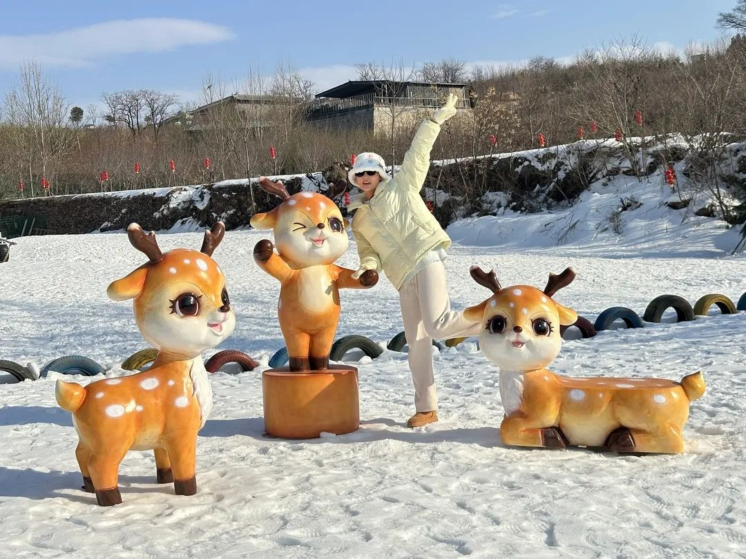 10,大熊山仙人谷春节期间,郑州绿博园以"年