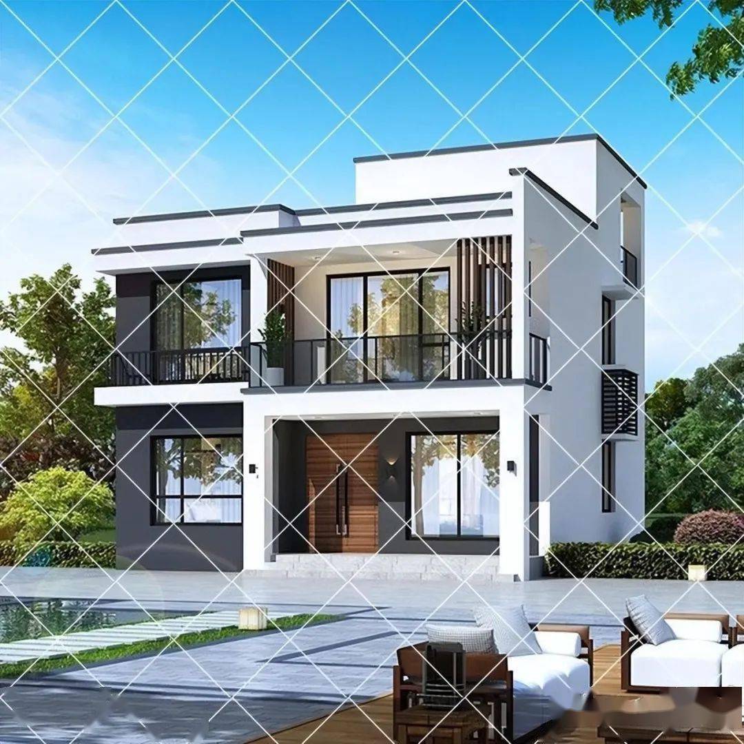 30款匠心现代风自建房别墅,一次性分享出来_风格_农村_大气