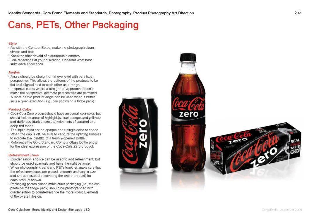 可口可乐零度可乐vi手册_投资_设计_版权