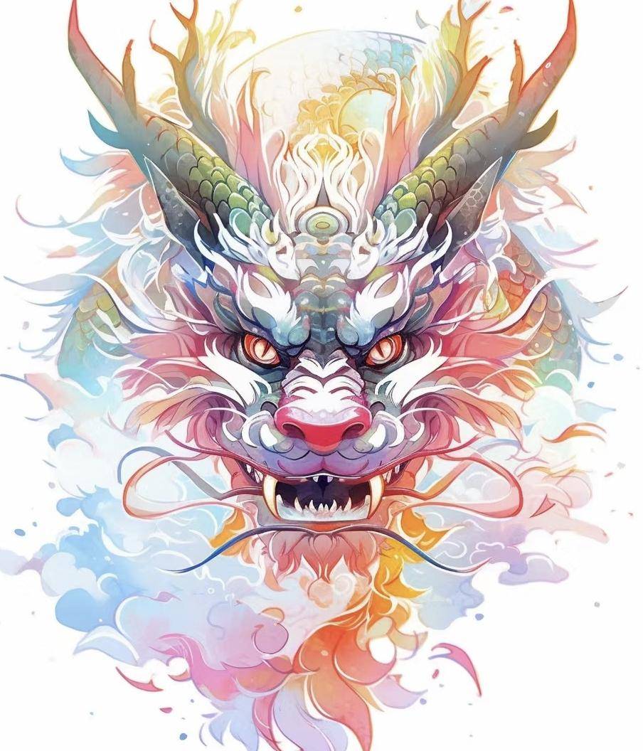 甲辰龙年|@hebuters拼龙图!_象征_龙的_人们