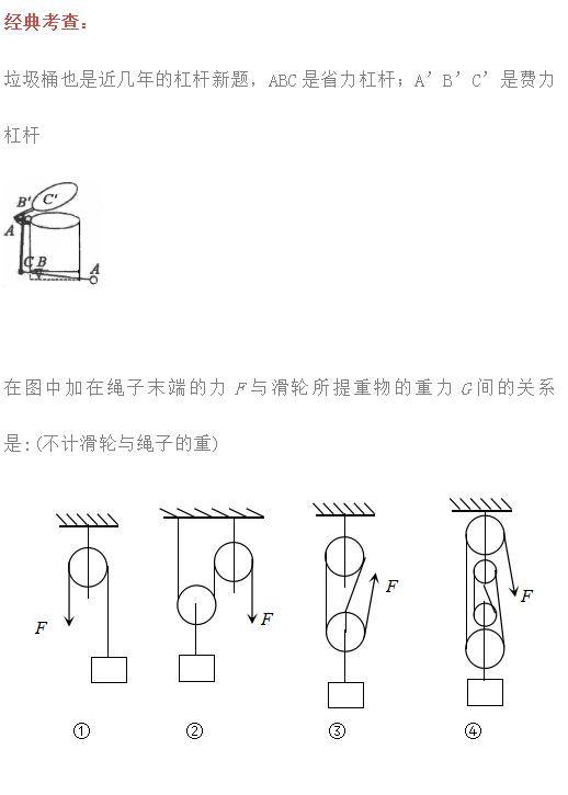 初中物理杠杆,滑轮知识精讲与经典例题,不可错过!_教育_英语_音频