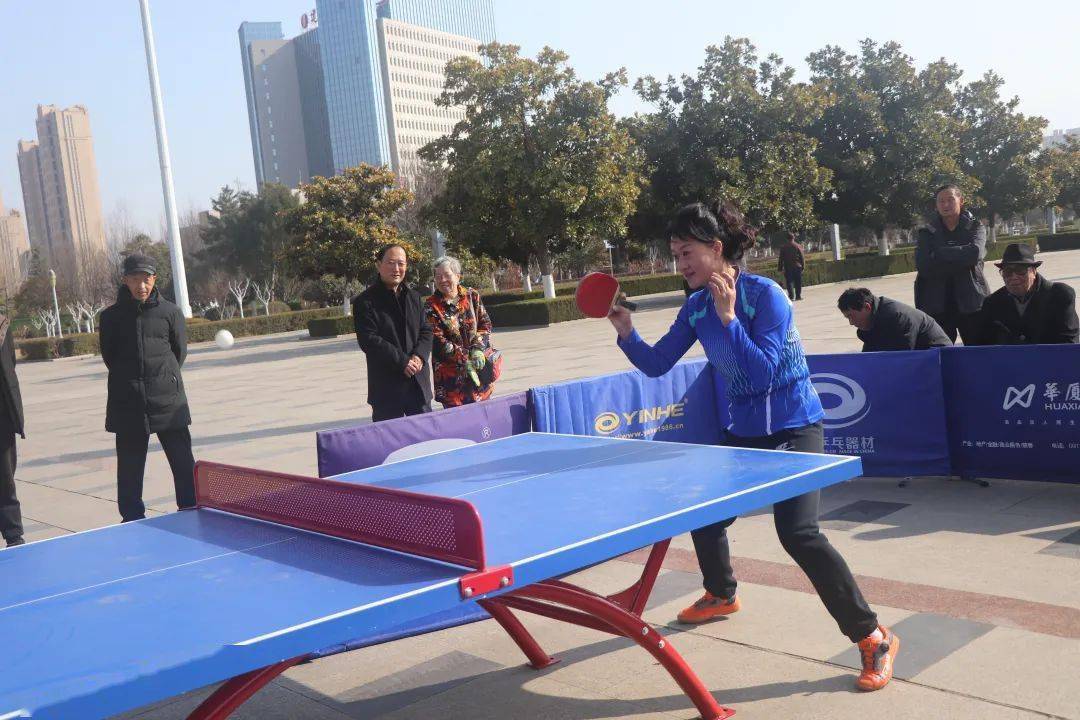 体育大拜年 | 宝鸡市户外乒乓球赛结束_比赛_工作_会议