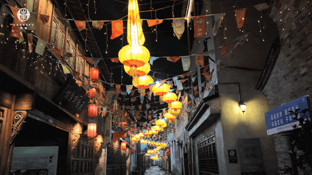 桐乡这条老街,上新"灯光秀"!_崇福镇_宋诗_宋韵