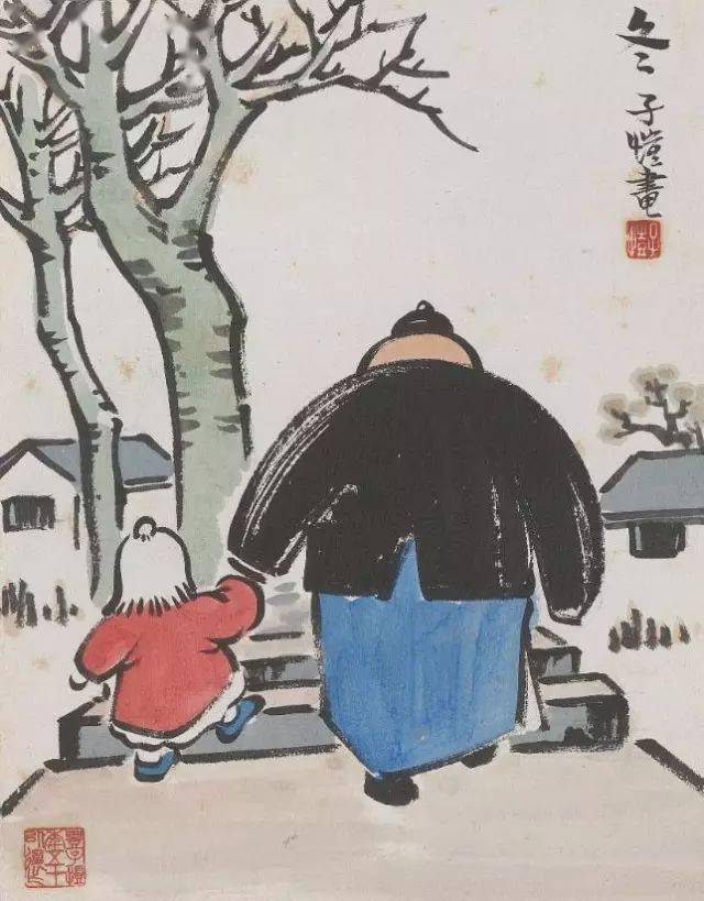 新春 丨丰子恺:年味_菩萨_灶君_父亲