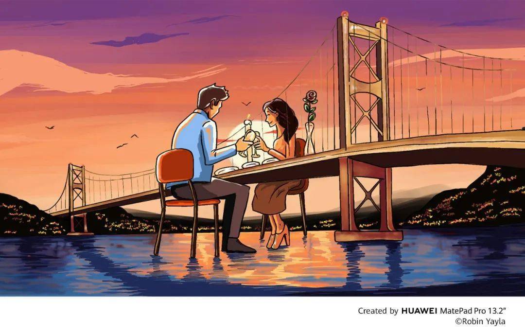 说不出口的话,用笔画出来_华为_爱情_gro