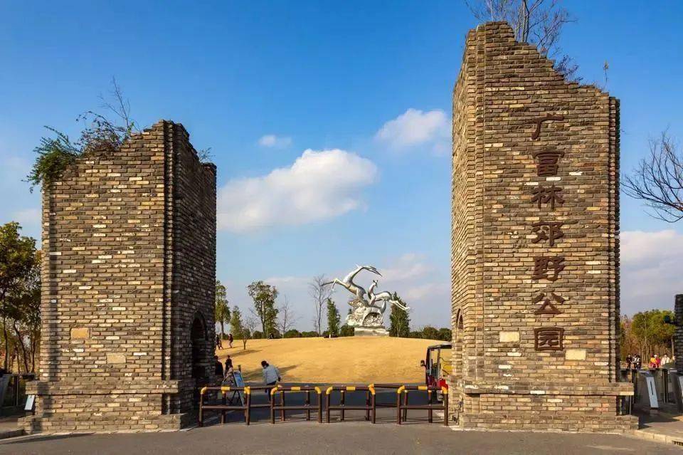 广富林郊野公园由农园采摘,果林风光,湿地渔村,露营基地四大板块组成.
