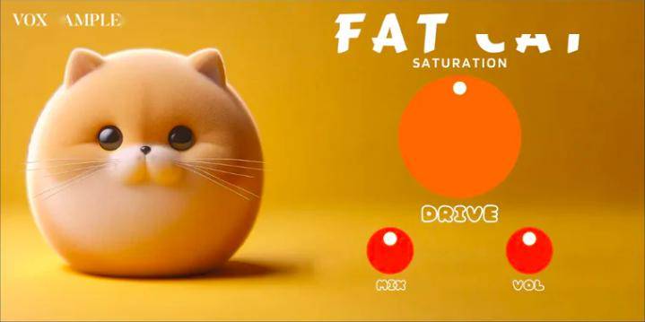 福利:vox samples 免费送出可爱的 fat cat 人声饱和器插件_驱动_效果
