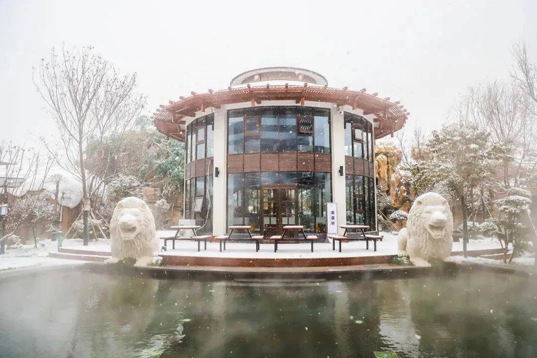 依山傍水,远离喧嚣,烟台磁山温泉小镇就藏在这样一片"世外桃源"之中.