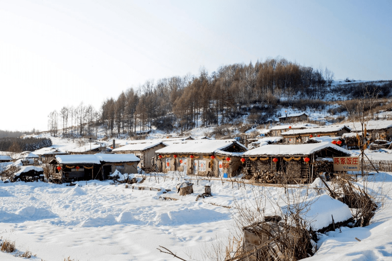 吉地过年 吉祥如意|吉林这些雪村,满足你对童话的所有