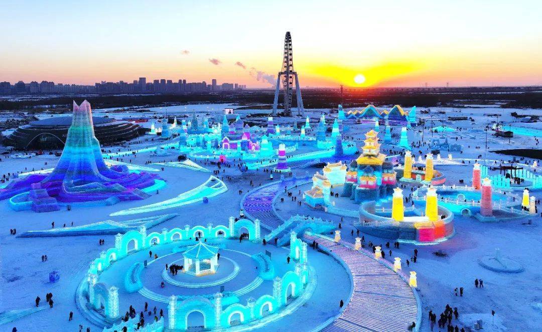 正式闭园!惜别不说再见_哈尔滨_冰雪大世界_游客