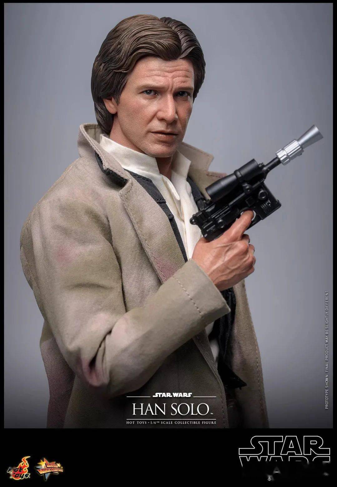 新品预定~ hottoys ht 1/6 mms740 星球大战6 绝地归来 汉·索罗