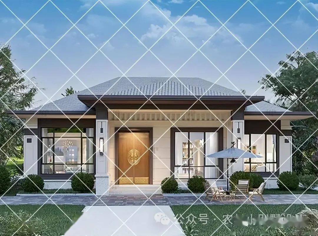 淳朴时髦的新中式,让你眼前一亮 新中式别墅,将传统建筑元素与现代