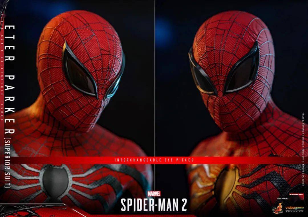 新品预定~ hottoys ht 1/6 vgm61 漫威蜘蛛侠2 彼得·帕克 究极战衣