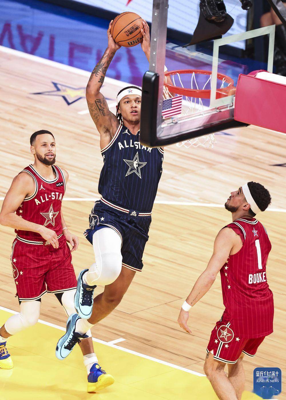 nba全明星赛丨东部胜西部_比赛_球员_扣篮