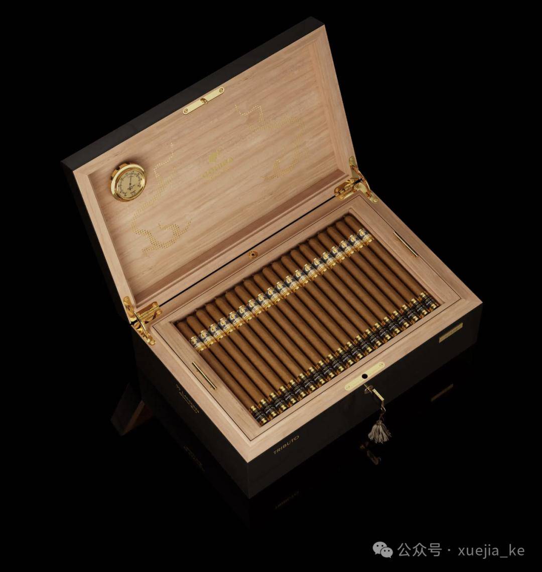 哈伯纳斯推出高希霸中国龙年雪茄盒