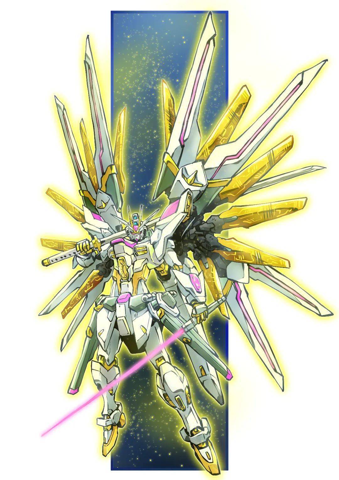 画一般的立体场景制作,你还记得高达剧场版ii哀·战士的海报吗?