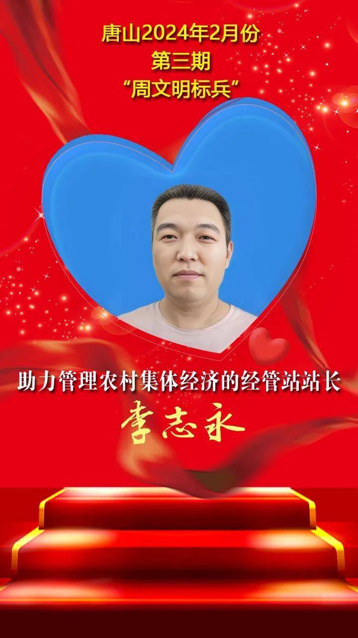 "双争"光荣榜丨唐山2024年2月份第三期"周文明标兵"名单发布
