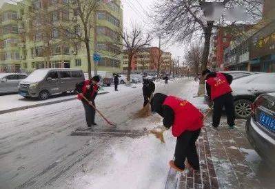 【区情动态】扫雪除冰暖人心 安全护航显担当——蒲西街道开展扫雪除