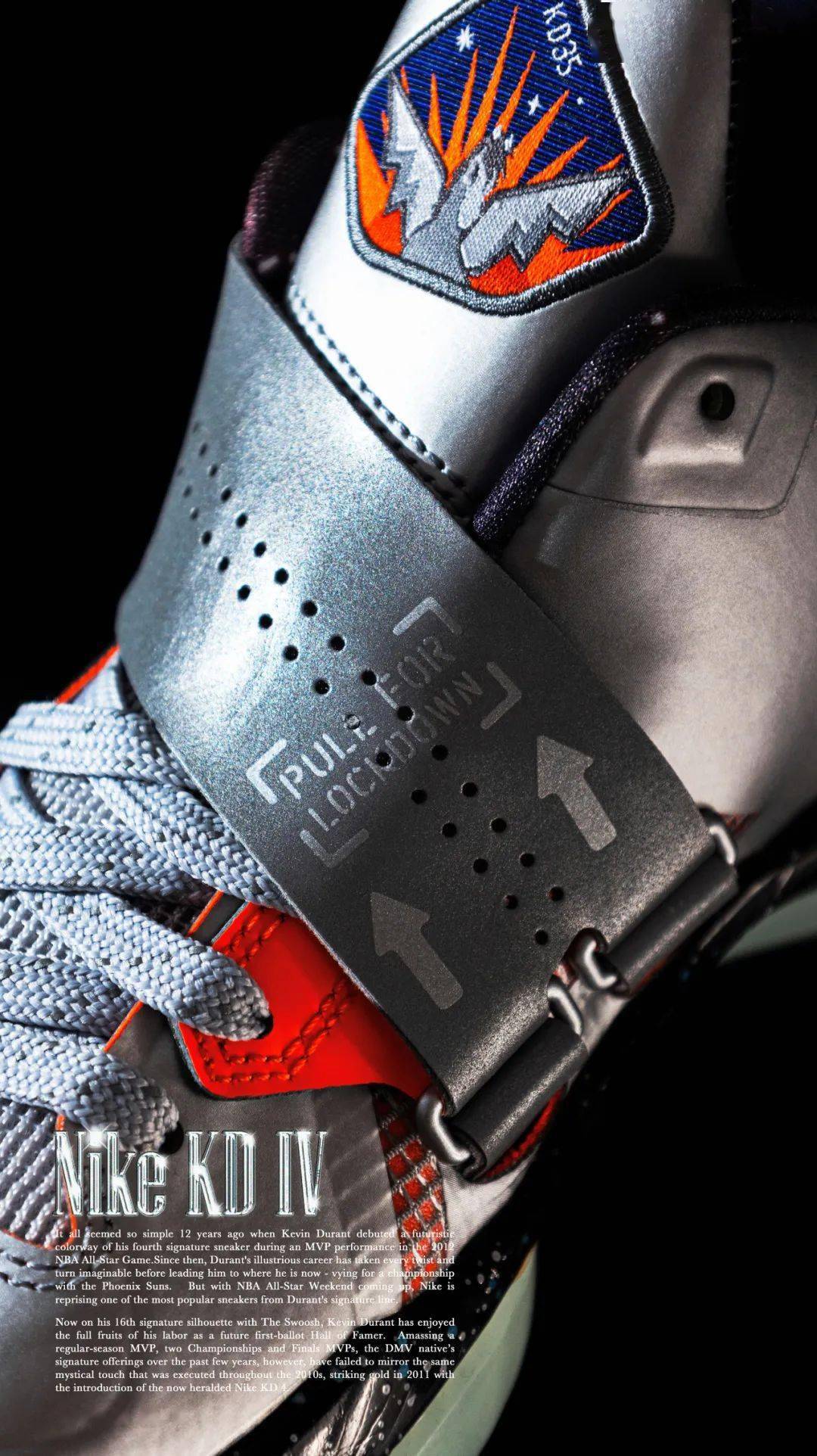 l7 图赏|璀璨星河——nike kd 4 retro "galaxy"_不知道_kobe_上都