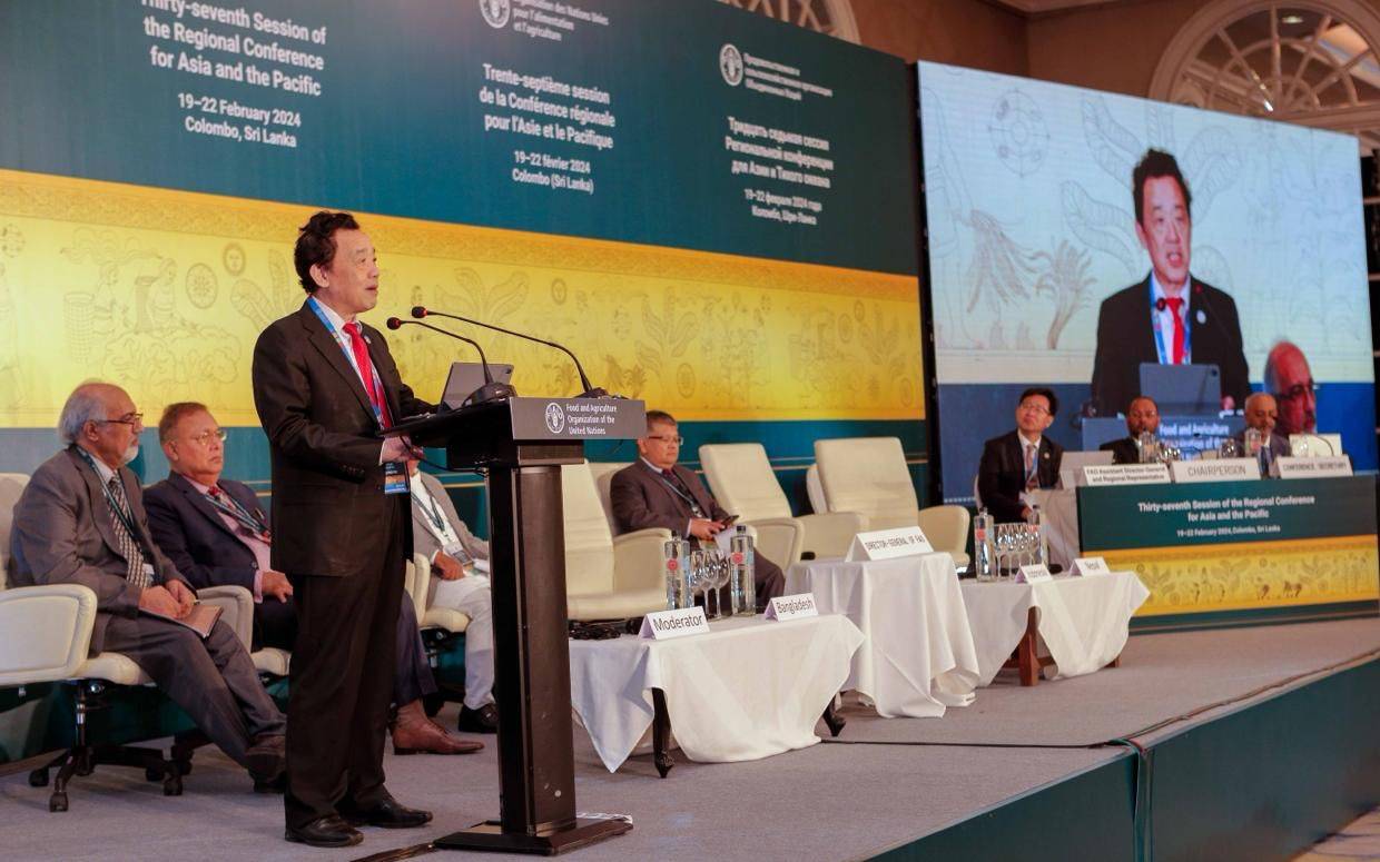 联合国粮农组织亚太区域部长级会议召开 共商农业粮食体系改革_地区