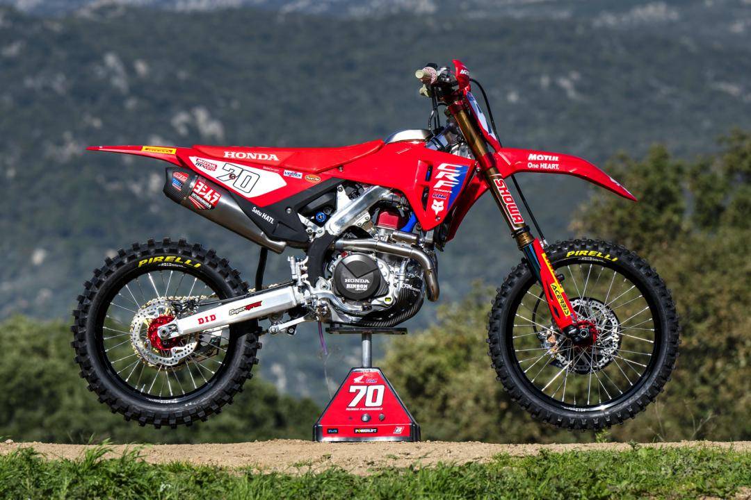 mxgp 世界越野锦标赛 2024:honda crf450rw 工厂赛车_赛季_系统_来自