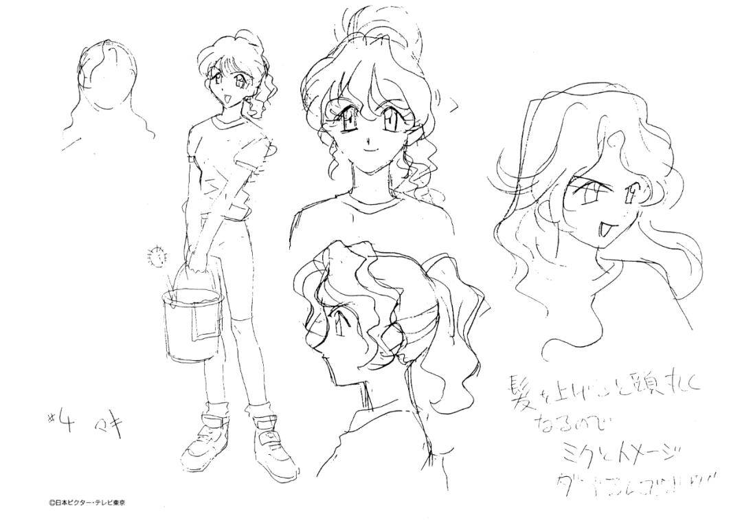 绘画技能分享|线稿分享第172期——《重装甲少女组》动画线稿设定集