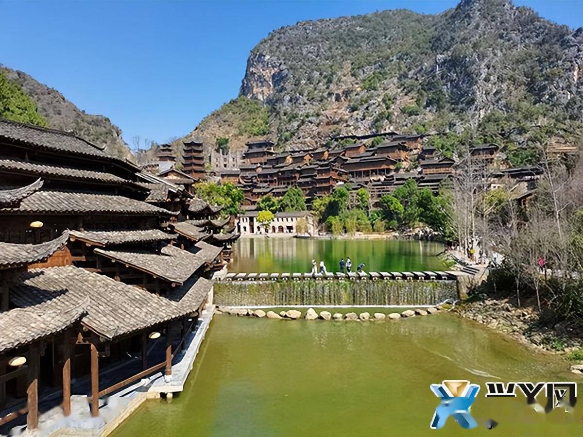 春节假期:兴义义龙旅游持续火热_景区_游客_油菜花