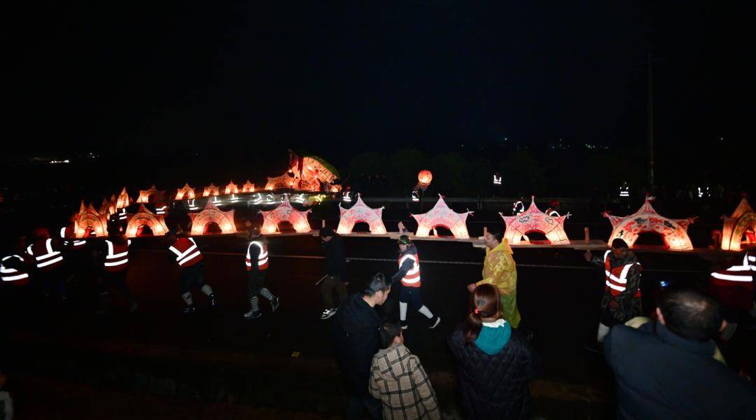 元宵来武义柳城!_龙灯_镇区_工作