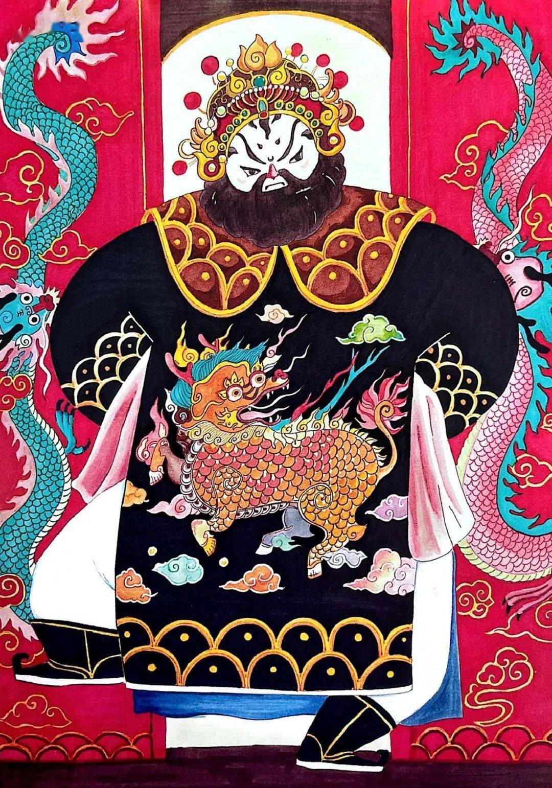 贺年展丨获奖作品公示(十)丨优秀奖⑩丨2024 龙年