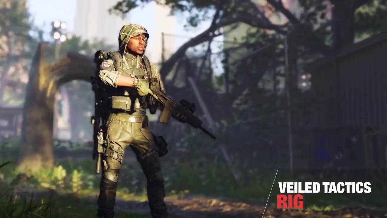 《全境封锁2》发布"veiled tactics"服装活动预告片_官方_主题_套装