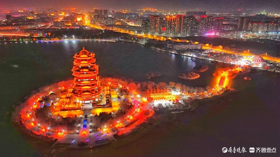 俺村俺家年味浓|滨州黄河楼,精彩表演吸引数万市民_吕占民