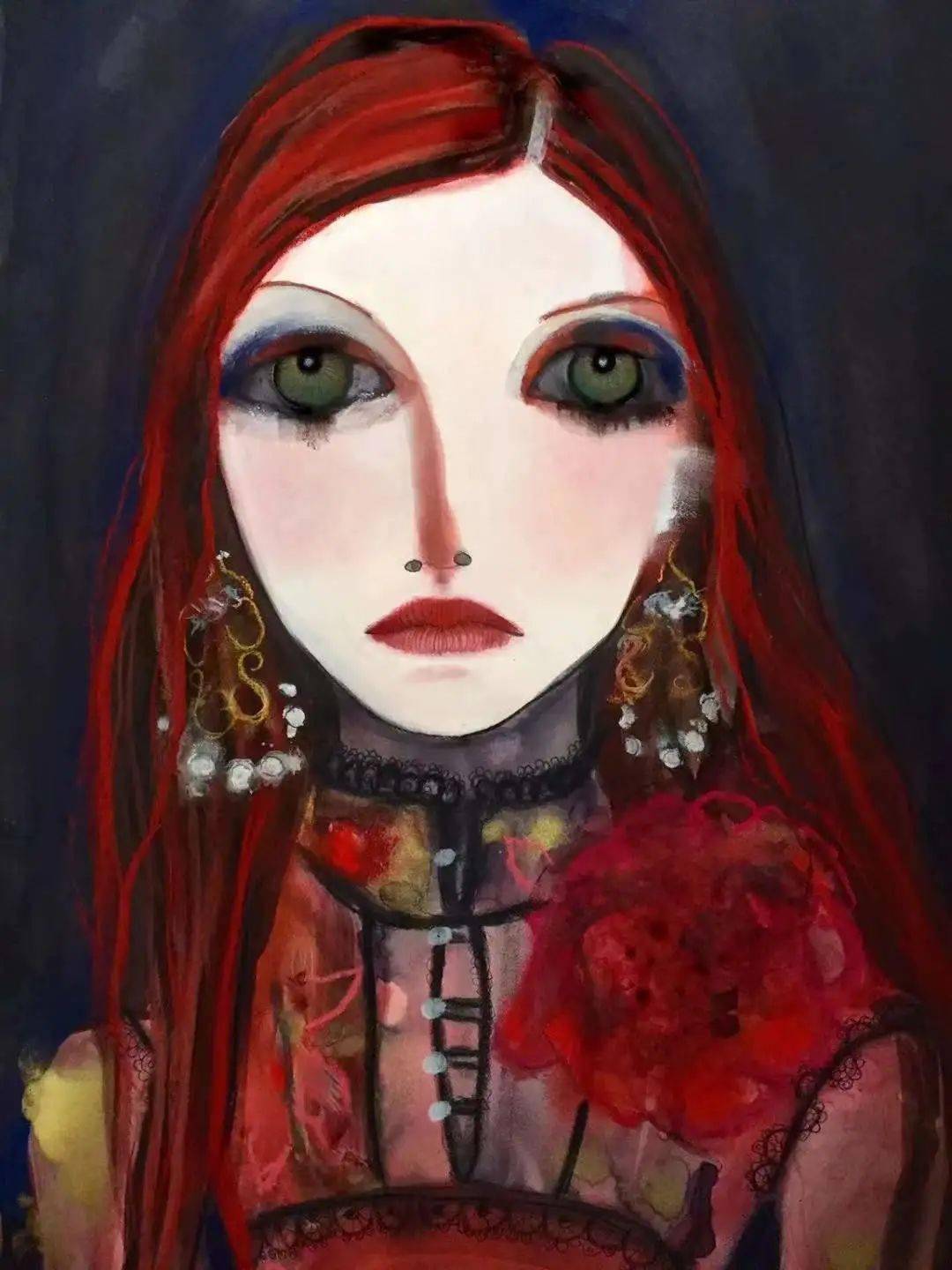 插画| gucci的御用时尚插画师们_作品_ignasi_绘画