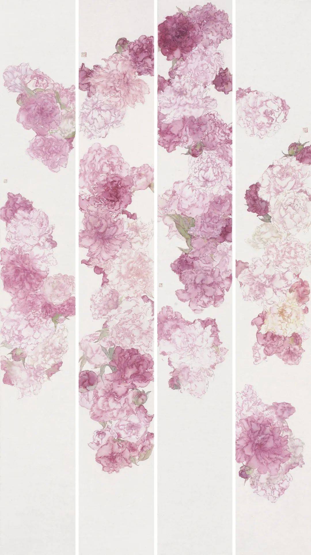 但她却不似今天很多画家那么急切,她不追求马上定下自己的语言风格,她