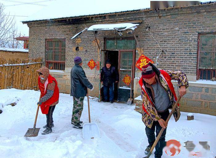 滕州市龙阳镇:清冰除雪保出行 志愿服务显担当