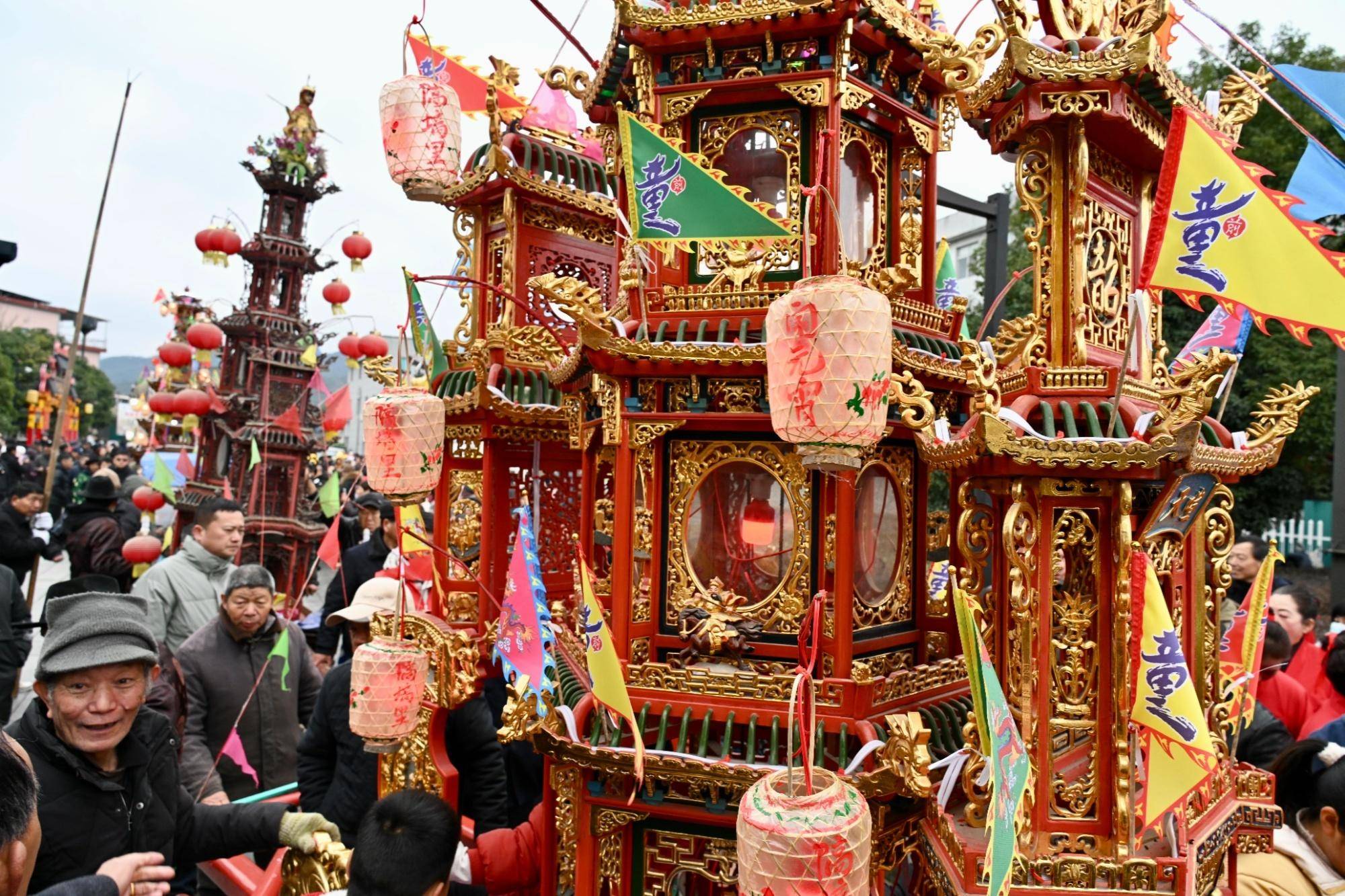 网络中国节·元宵|延续500年的盛会 前童行会民俗"闹"元宵_活动_老爷