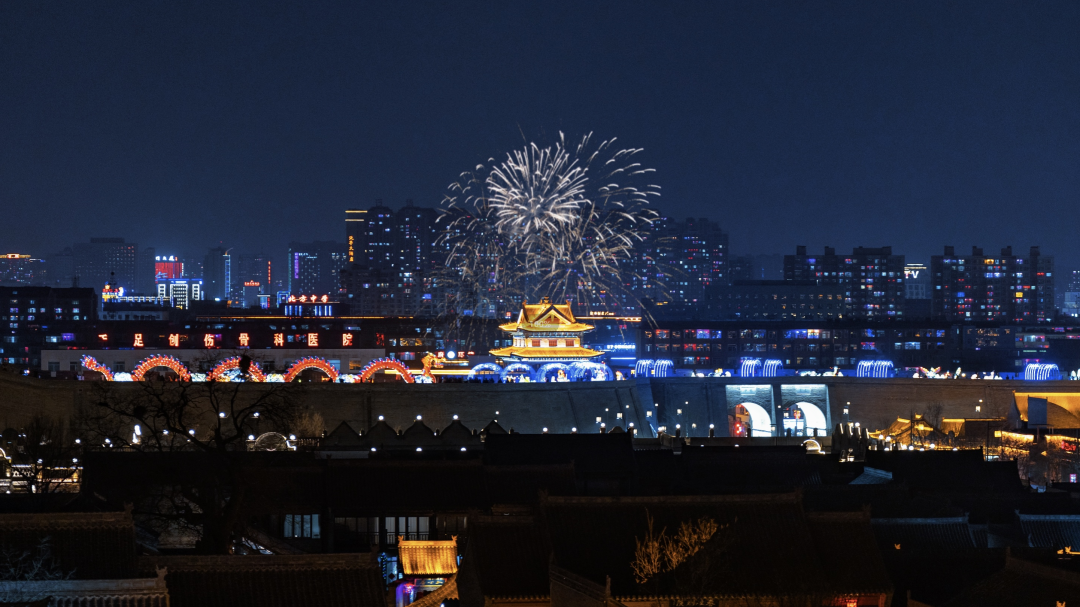 等等!忻州古城的年还没完_游客_年味_好戏