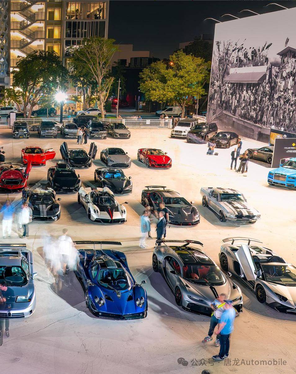 【超级跑车亿万土豪的聚会】热情迈阿密!hypercar齐聚!