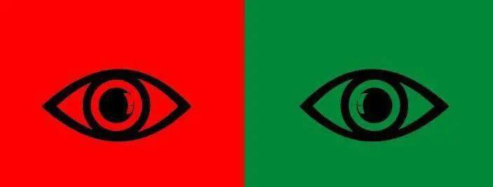 验光中的红清绿清或者红绿等清是啥意思?_测试_视网膜_红色