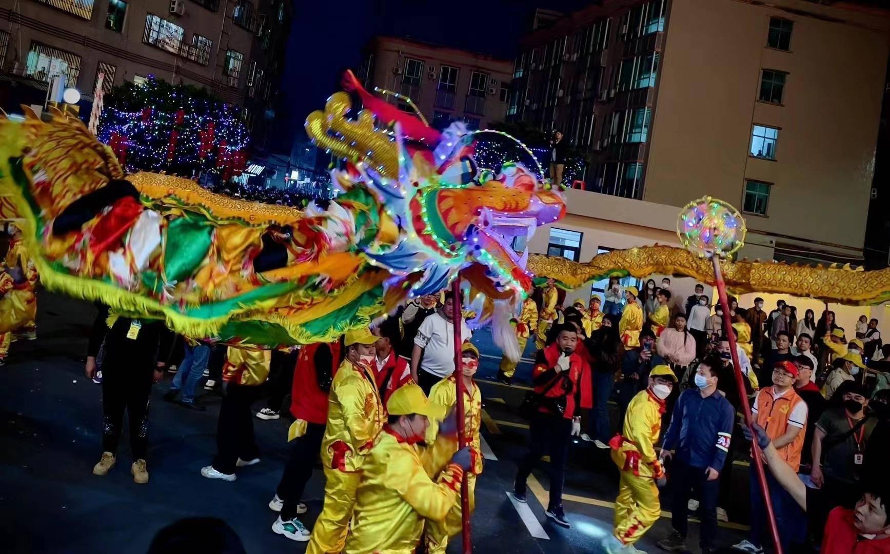 视频|村村舞龙,家家接龙!惠东吉隆"热辣滚烫"闹元宵_活动_表演_发展